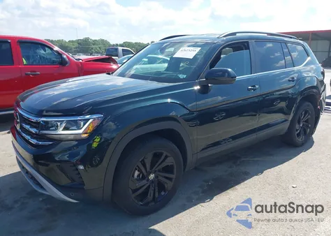 2022 Volkswagen Atlas 3.6L V6 Se W/Technology from USA, damaged, VIN 1V2HR2CA0NC513746